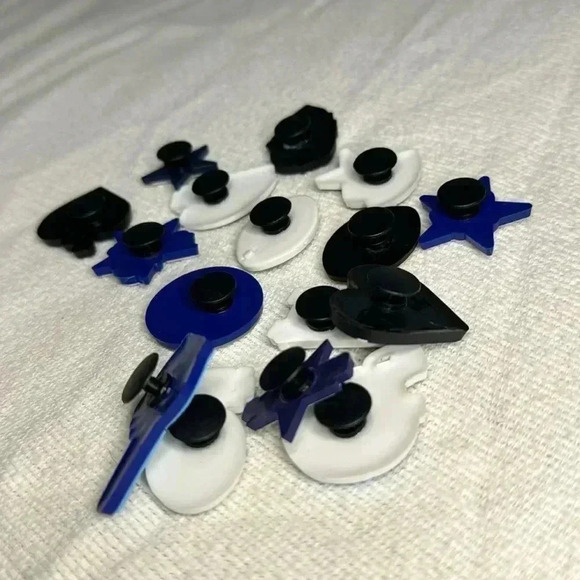 Dallas Cowboys Croc Charms. NFL Croc Charms. - Picture 3 of 4